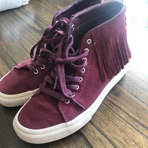 Vans Sk-8 Hi Fringe Port Royale